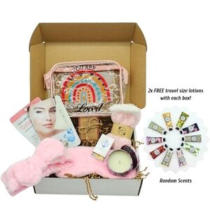 Relaxing Self Care Gift Box You Are Loved Valentines Birthday Gifts Pamper Women